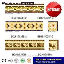 Designer non-slip ceramic border tile kitchen