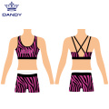 Soutien-gorge de sport par sublimation pour le yoga