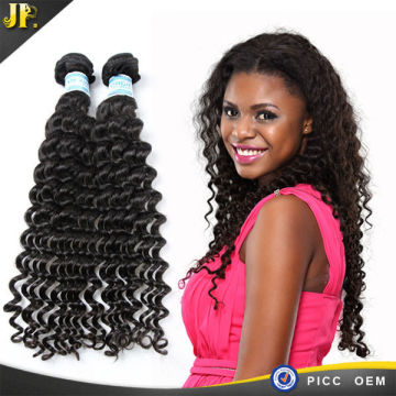 9A best grade indian deep wave no shedding human hair