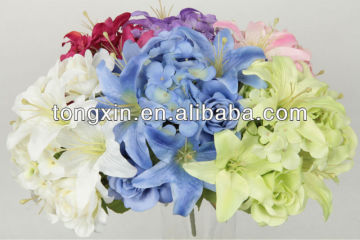 lily rose bouquet flower 27816