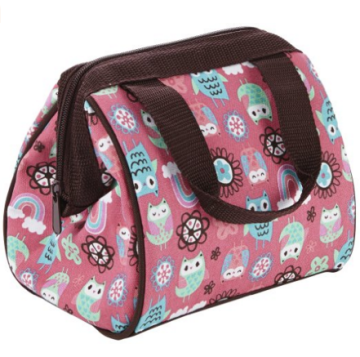 Fit & Fresh Kids Riley Insulated Lunch Bag, Rainbow Owl