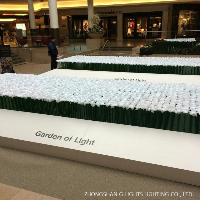 Canadian Shopping Mall Led Flower Project By G Lights 3