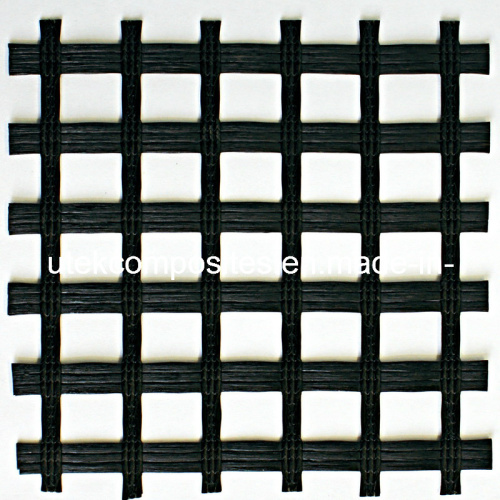 Asphalt Coated Fiberglass Geogrid with CE