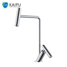 Stylish Single Lever Kitchen Faucet with Chrome Coating