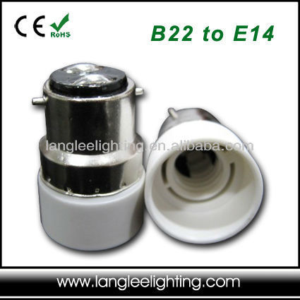 Light Socket Adapter from B22 to E14, Light Socket Transformer