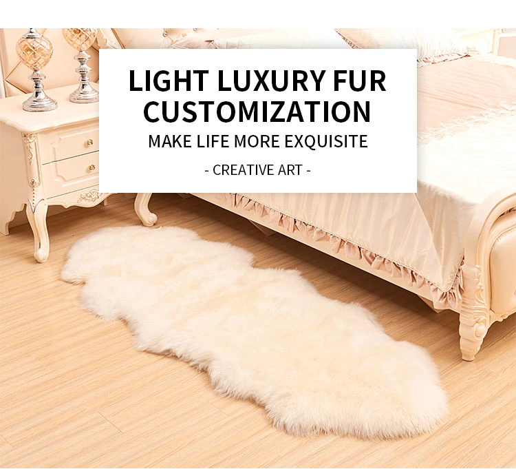 New Zealand Sheepskin Area Rugs Hot Sale Fur Rugs Animal Fur Rugs