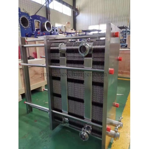 PLATE FRAME HEAT EXCHANGER FOR WHOLE MILK