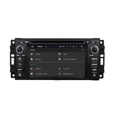 6.2 Inch Octa Oore Jeep DVD Player