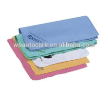 logo printed microfiber lens cleaning cloth