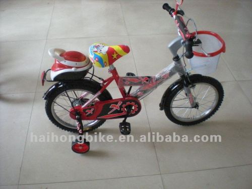 cartoon child bike