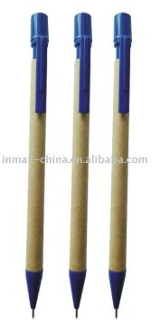 recycle paper pencil/green pencil