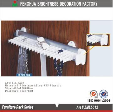 Lateral pull-out tie rack, closet tie rack,display tie rack