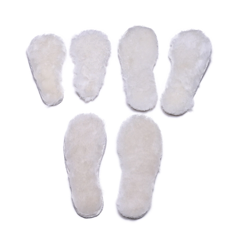 Comfort Winter Warm Insole Wool Felt Insole Sheepskin Fur Insoles