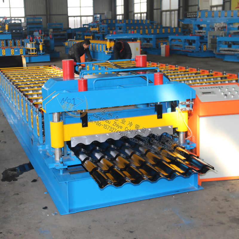 Galvanised Glazed Tile Roof Roll Forming Machine