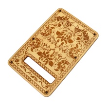 Custom Pattern Wood Material SSS Strat Style DIY Handmade Guitar Pickguard