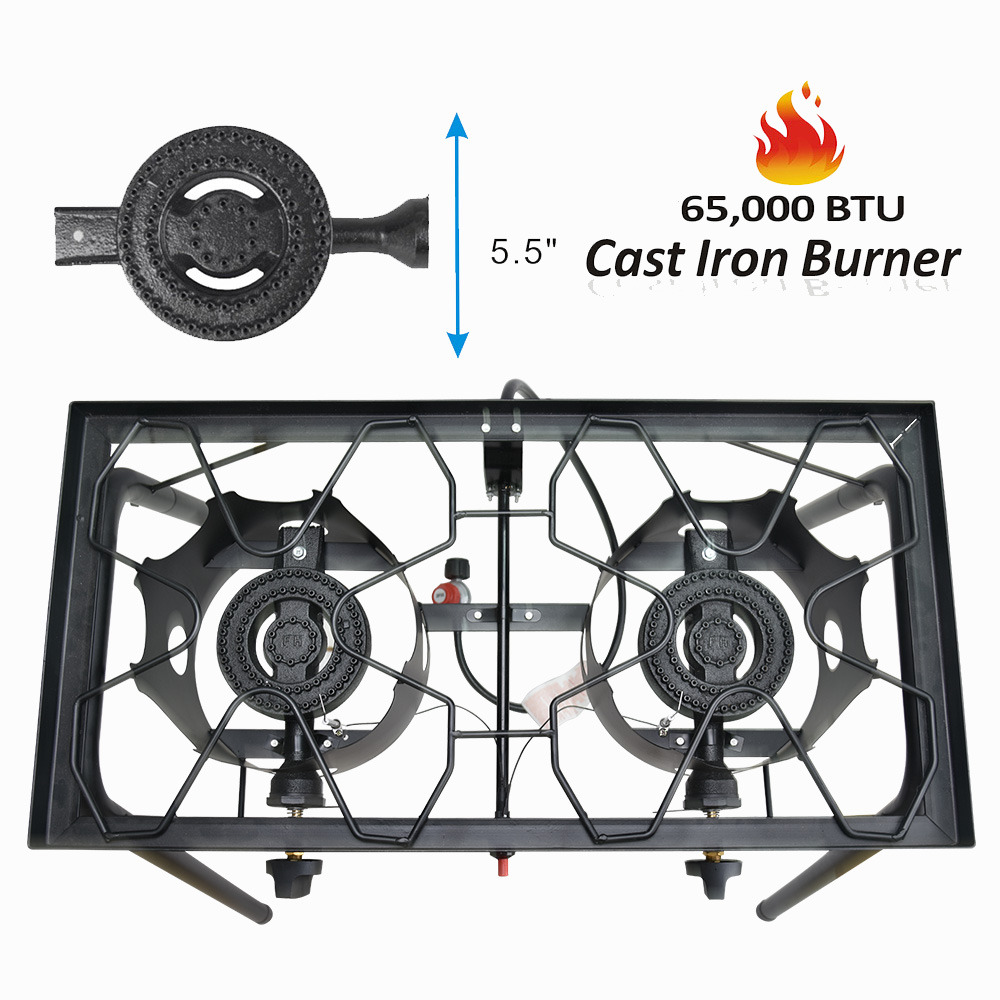 Double Outdoor Stove