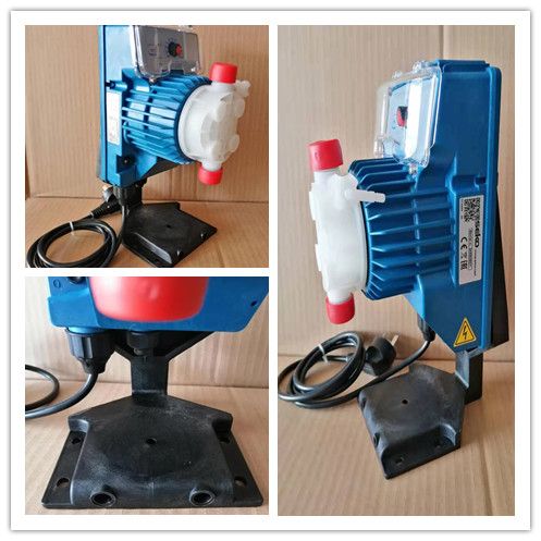 Auto adjustable metering acid dosing pump for small water treatment plant