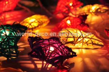 rattan ball light for christmas decorate