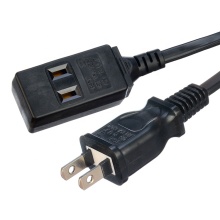 Japan PSE Certified 125V Power Cord with 3 Sockets for Electric Blanket