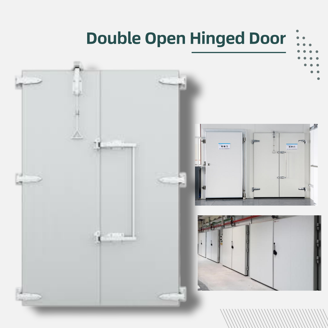 Double Open Hinged Door