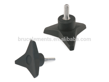 Three-star Plastic Knobs Screws BK38.0074