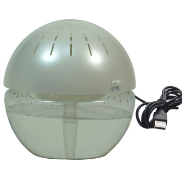 USB cable lighted personal air purifier