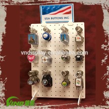 Pegboard Display , pegboard display hooks , perforated wood panels , perforated panel and hooks