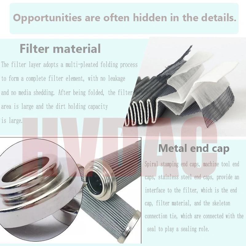 Industrial Filter Cartridges Pleated Hc9800fkp6h/Hc9800fkp6z Hydraulic Oil Filter Element