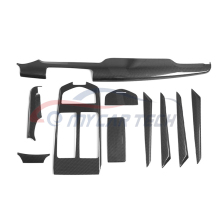 Carbon Fiber Interior Trim Stickers and Dash Bodykit for Maserati Quattroporte 2017-2022