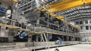 High speed paper making machine for special paper