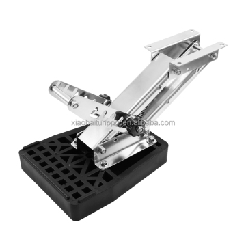 Marine Stainless Steel 2 Stroke Kicker Outboard Motor Bracket