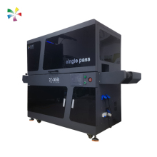 High Speed Single Pass UV Printer Manufacturer: Customized Digital One Pass Direct Inkjet Printing Machine