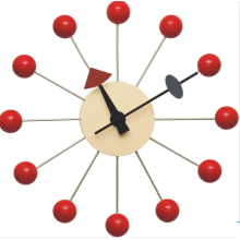 جورج نيلسون نسخة طبق الاصل لساعة الحائط الكرة الحمراء