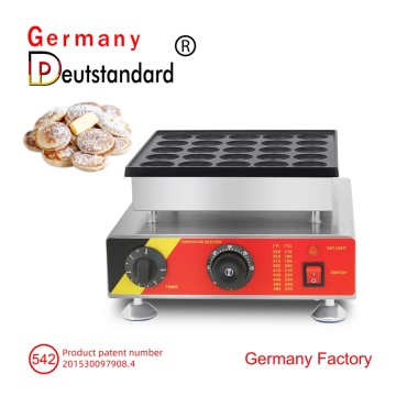 25-Loch-Mini-holländische Pfannkuchen Maschine Poffertjes Grill