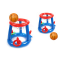 Juego de juego de piscina inflable de baloncesto con bola