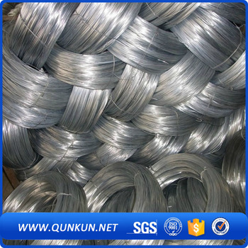 Galvanized wire for making scrubber