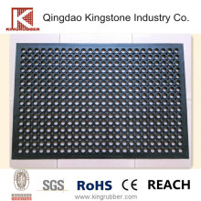 Beveled edge workshop carpet driveway rubber mat