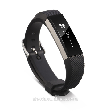 Diagonals Veryfit smartwatch band in 2parts with metal buckle replacement wristband for fitbit alta