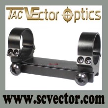 Vector Optics 30mm One Piece Low Profile Picatinny Weaver Riflescope Mount Ring