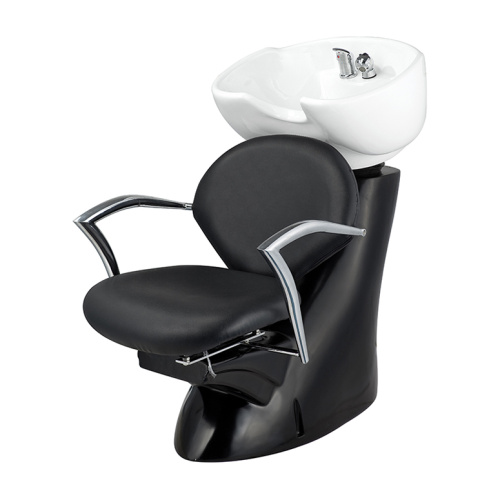 Shampooing et chaise coiffante dans le salon