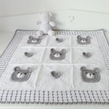 New Born Baby Crochet Blanket Bear Patterns