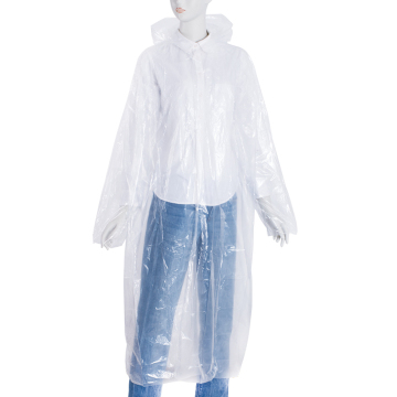 Cheap disposable raincoat with sleeve