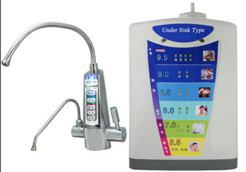 Automatic Washing Alkaline Water Ionizer , Alkaline Ionized Water Machine