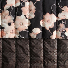 polyester quilting fabric with double face