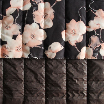 polyester quilting fabric with double face