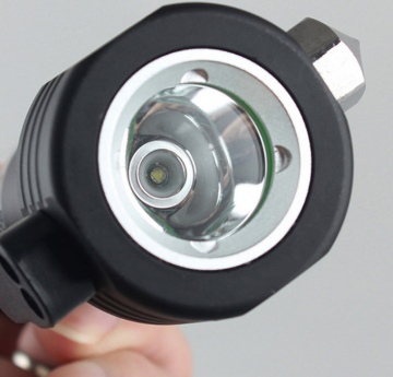 Solar Flashlight Survival Hammer Multifunctional Compass