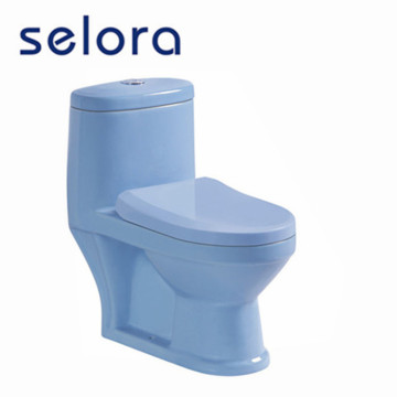 Blue color kids ceramic toilet bowl for kids