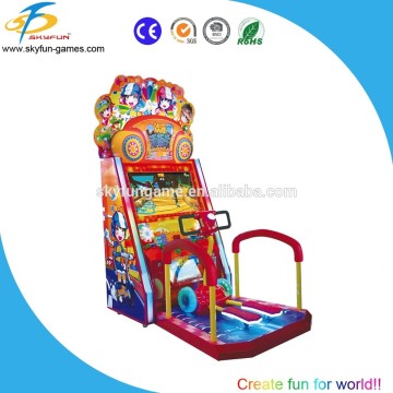 Interactive skateboard simulator game machine happy scooter 2016 new design