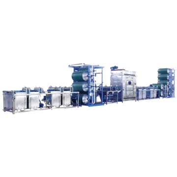 High Speed Continuous Narrow Fabric Dyeing Machine