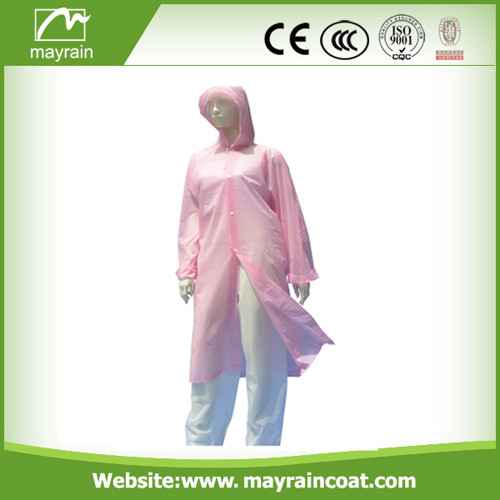 Custom Design Adult PVC Rainwear